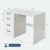 Costway Computer Desk Study Writing Workstation Vanity Table Home Office W/ 4 Drawers 1 Costway Computer Desk Study Writing Workstation Vanity Table Home Office W/ 4 Drawers -Homcom Furniture Shop GUEST d5155bc1 7835 4140 9bdb acc5311b2b2b