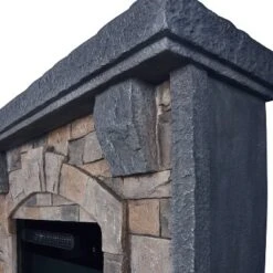 45" Freestanding Electric Fireplace Pewter - Home Essentials -Homcom Furniture Shop GUEST d54b6a12 5274 497a b720 aa60aa16b964