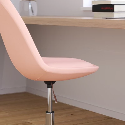 Merrick Lane Swivel Office Chair With Height Adjustable Swivel Seat In Stylish Upholstery 8 Merrick Lane Swivel Office Chair With Height Adjustable Swivel Seat In Stylish Upholstery - Image 6