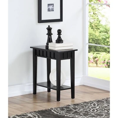 Dennis End Table With Shelf - Breighton Home 3 Dennis End Table With Shelf - Breighton Home