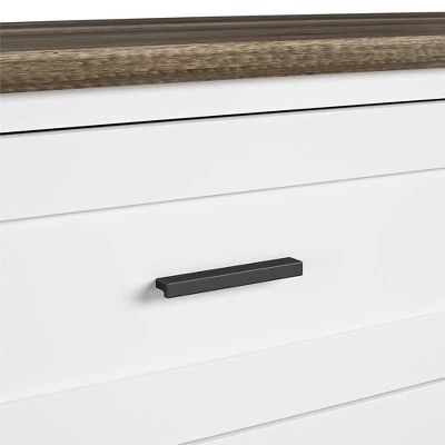 Sandlin 6 Drawer Dresser White - Room & Joy 8 Sandlin 6 Drawer Dresser White - Room & Joy - Image 6