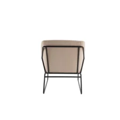 Odile Metal Frame Accent Chair - Adore Décor -Homcom Furniture Shop GUEST dbb6a051 5f6a 4ca2 9eed 5d71aab782a7