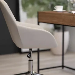 Merrick Lane Home Office Bucket Style Chair With 360 Degree Rotating Swivel -Homcom Furniture Shop GUEST dcee9fff 2042 46b5 b1df ca04af5b8f9c