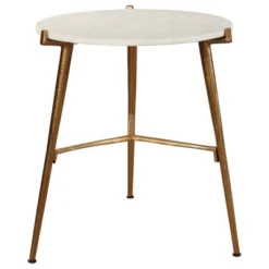 Chadton Side Table White/Gold Finish - Signature Design By Ashley 13 Chadton Side Table White/Gold Finish - Signature Design By Ashley -Homcom Furniture Shop GUEST dd49aad6 fe4c 413c 91ab d3cb41d64285