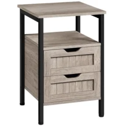 Yaheetech Wooden Bedside Table End Table With Open Shelf For Bedroom Living Room 14 Yaheetech Wooden Bedside Table End Table With Open Shelf For Bedroom Living Room -Homcom Furniture Shop GUEST ddbba94e fb7e 4a75 99c4 7716408a0925