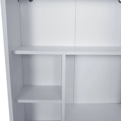 Wall Mount Folding Desk Cabinet With Blackboard White - Danya B. 15 Wall Mount Folding Desk Cabinet With Blackboard White - Danya B. - Image 13