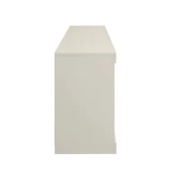 Open Compartments And Sliding Door TV Stand For TVs Up To 78" Off White/Oak - The Urban Port -Homcom Furniture Shop GUEST de41f865 dbbc 463e 8643 498abc6121f7