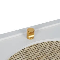 Arina Farmhouse Natural Rattan Vertical 4 Drawers Dresser - Maison Boucle -Homcom Furniture Shop GUEST e1df7a2f 63cf 4fbd a2dd dcbd3c27d97c