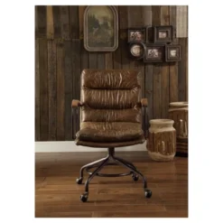 Hedia Task And Office Chairs Ash Brown - Acme Furniture -Homcom Furniture Shop GUEST e20e1de9 8c54 4b5b b99f 0728aaf4f889