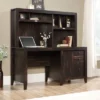 Dakota Pass Computer Desk With Hutch Light Brown - Sauder