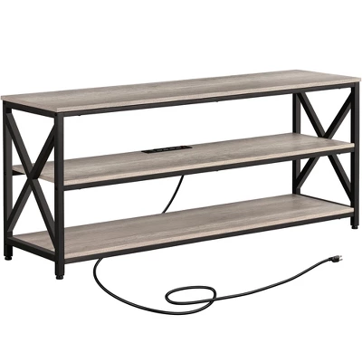 Yaheetech 55 Inch Industrial TV Stand 3-Layer TV Shelf 11 Yaheetech 55 Inch Industrial TV Stand 3-Layer TV Shelf - Image 9