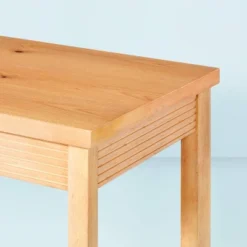 Grooved Wood Writing Desk - Hearth & Hand™ With Magnolia -Homcom Furniture Shop GUEST e55bb5f2 5943 491b ac10 f750d4fd398d