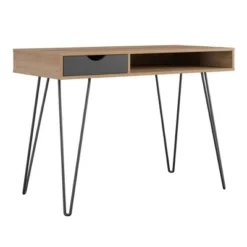 Concord Computer Desk With Storage - Novogratz -Homcom Furniture Shop GUEST e89c8afb 94ff 490d 996a 281dd8f63d93