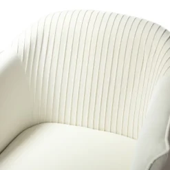 Velvet Barrel Chair With Goden Base Contemporary And Classic Velvet Accent Chair For Living Room | Karat Home -Homcom Furniture Shop GUEST e8d0e1b9 3a2d 451b ac4e d81495126bc1