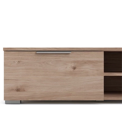 2 Drawer 2 Shelf TV Stand In Brown - Tvilum 9 2 Drawer 2 Shelf TV Stand In Brown - Tvilum - Image 7