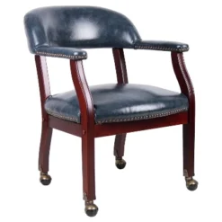 Captain's Chair With Casters - Boss Office Products 11 Captain's Chair With Casters - Boss Office Products -Homcom Furniture Shop GUEST eb53aae4 07e9 416c 84ba 19727d707fcf
