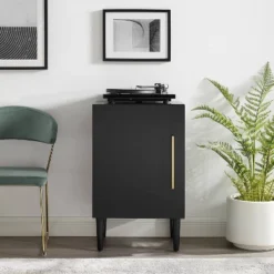 Everett Record Player Stand Matte Black - Crosley 13 Everett Record Player Stand Matte Black - Crosley -Homcom Furniture Shop GUEST ec8632ab ee99 42b5 94f4 ffbbe9ae83f2