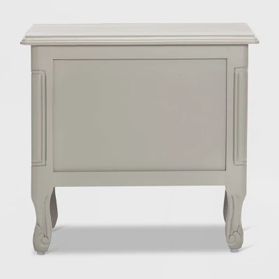 Maslow Side Table With 2 Drawers Gray - Finch 10 Maslow Side Table With 2 Drawers Gray - Finch - Image 8