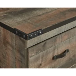 60" Trinell TV Stand For TVs Up To 65" Brown/Beige - Signature Design By Ashley