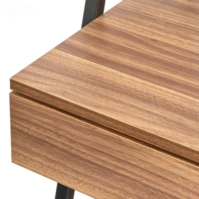 Denton Ladder Desk Walnut/Black - Buylateral 6 Denton Ladder Desk Walnut/Black - Buylateral - Image 4