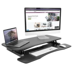 Mount-It! Standing Desk Converter | Height Adjustment From 4.3" To 19.9" | 37 Lbs. Weight Capacity | Black 17 Mount-It! Standing Desk Converter | Height Adjustment From 4.3" To 19.9" | 37 Lbs. Weight Capacity | Black -Homcom Furniture Shop GUEST f14cf747 346b 43ab 95f8 a6666f71901e