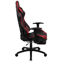 BlackArc Faux Leather Reclining Gaming Chair - Height Adjustable Pivot Arms, Pull-Out Footrest, Headrest & Lumbar Pillows 18 BlackArc Faux Leather Reclining Gaming Chair - Height Adjustable Pivot Arms, Pull-Out Footrest, Headrest & Lumbar Pillows -Homcom Furniture Shop GUEST f436caff 2979 4916 a710 0f8cb1f90835