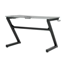 Zone Gaming Table Black/Silver - SD Gaming -Homcom Furniture Shop GUEST f5f1d8a4 54bf 4bf6 964a e89d327f5ee5