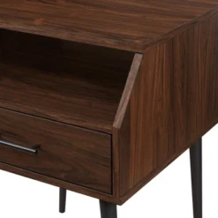 Modern 1 Drawer Angled Side Table - Saracina Home -Homcom Furniture Shop GUEST f6f6bfa9 6a72 4b45 9545 59f6352993b4