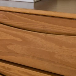 Mid-Century Modern Contoured 5 Drawer Chest Of Drawers - Saracina Home -Homcom Furniture Shop GUEST f771bc5b 00e3 4d3b 9835 237e83a63c48