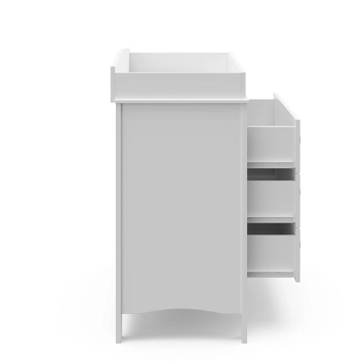 Graco Noah 3 Drawer Dresser With Removable Changing Table Topper 8 Graco Noah 3 Drawer Dresser With Removable Changing Table Topper - Image 6