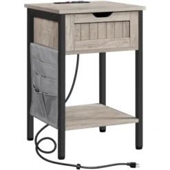 Yaheetech Storage End Table With Charging Station 14 Yaheetech Storage End Table With Charging Station -Homcom Furniture Shop GUEST f96d530a 1a6d 4389 b8f0 ed50b4378f12
