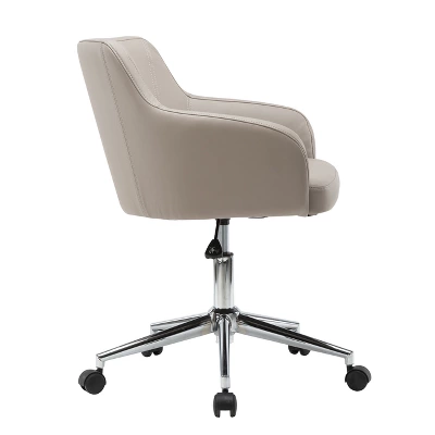 Comfy And Classy Home Office Chair- Beige- Techni Mobili 4 Comfy And Classy Home Office Chair- Beige- Techni Mobili - Image 2