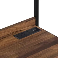 Clydebank Corner Desk With Bookcase And USB Plug - HOMES: Inside + Out -Homcom Furniture Shop GUEST f9c96756 19f9 47db 8022 d4943148adee