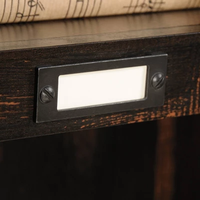 Dakota Pass Computer Desk With Hutch Light Brown - Sauder 13 Dakota Pass Computer Desk With Hutch Light Brown - Sauder - Image 11