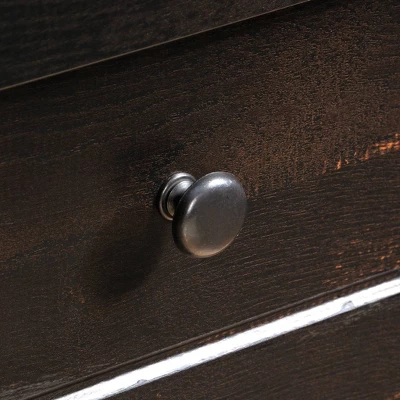 Dakota Pass Computer Desk With Hutch Light Brown - Sauder 12 Dakota Pass Computer Desk With Hutch Light Brown - Sauder - Image 10