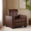 Craigue Contemporary Tufted Faux Leather Pushback Recliner - Christopher Knight Home 1 Craigue Contemporary Tufted Faux Leather Pushback Recliner - Christopher Knight Home -Homcom Furniture Shop GUEST fbb12d3e 9ef5 4529 b930 15734a187201