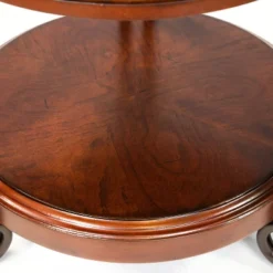 Telmin Traditional Side Table Brown Cherry - HOMES: Inside + Out -Homcom Furniture Shop GUEST fbf76989 f2d2 4eff 9a6a d42b29a95fa3