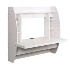 Floating Desk With Storage - Prepac