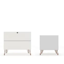 Rockefeller Dresser And Nightstand Set - Manhattan Comfort -Homcom Furniture Shop GUEST fd3ef097 6523 483f 9811 cfcc4fbc3df2
