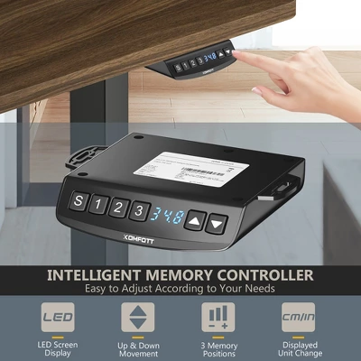 Costway Industrial Electric Adjustable Standing Up Desk Dual Motor W/ Controller 7 Costway Industrial Electric Adjustable Standing Up Desk Dual Motor W/ Controller - Image 5