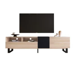 70.9" Contemporary TV Stand With 2 Drawers And 2 Doors - ModernLuxe -Homcom Furniture Shop GUEST fece2c82 fc6f 4f6b a5ef 550f2d5e9424