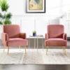 Set Of 2 Rosa Transitional Comfy Living Room Armchair With Metal Legs | ARTFUL LIVING DESIGN 1 Set Of 2 Rosa Transitional Comfy Living Room Armchair With Metal Legs | ARTFUL LIVING DESIGN -Homcom Furniture Shop GUEST ff287bd9 758c 46d1 b981 e3cae3d6acf0