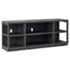 58 In. Charcoal Gray MDF TV Stand - Henn&Hart -Homcom Furniture Shop GUEST ff614141 d446 4cb1 b060 f9c30fbc921d