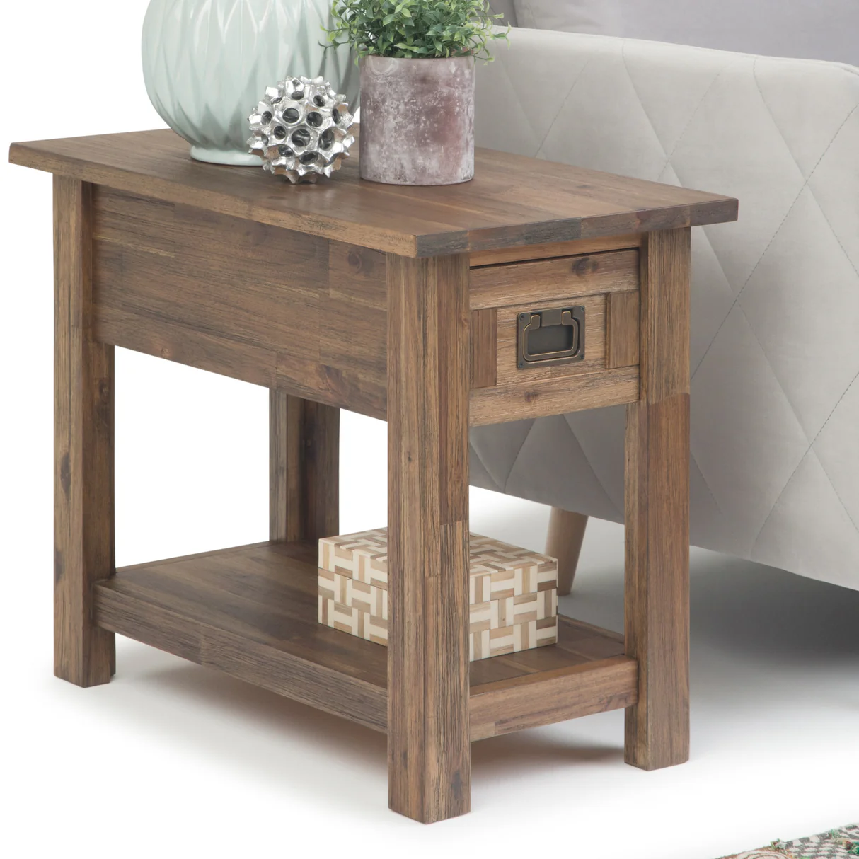 Homcom Furniture Shop -Homcom Furniture Shop WYNDENHALL Garret Narrow Side Table 6257ec52 35bd 400f a594 1d354bb175f8